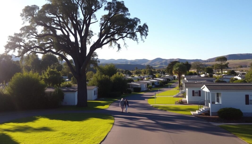 mobile home park